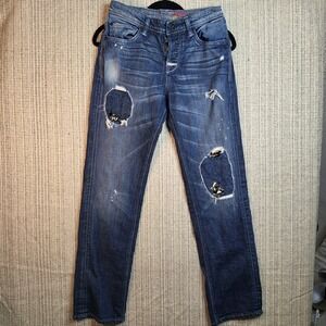 AG Adriano Goldschmied Women's Size 26 Denim Jeans Distressed‎